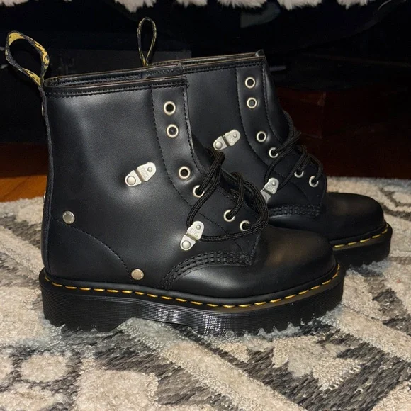 Dr. Martens | Shoes | Dr Martens 45 Bex Stud Black Combat  display picture 2